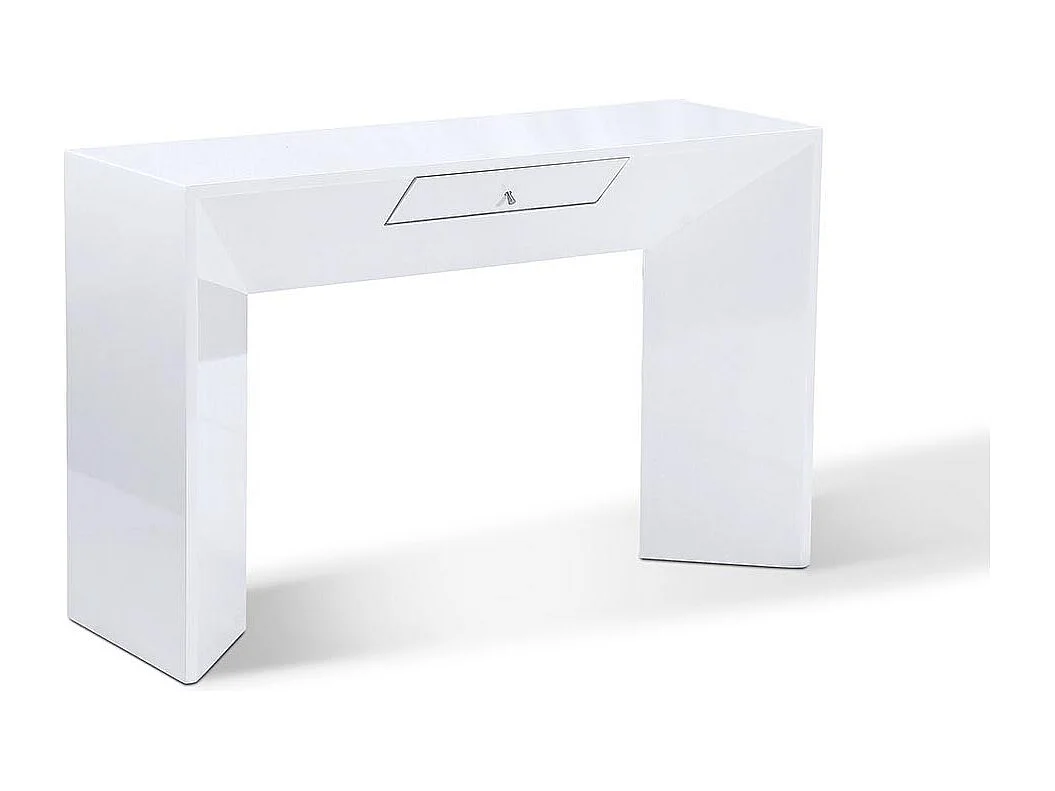 Console laquée VENUS - Blanc - Blanc