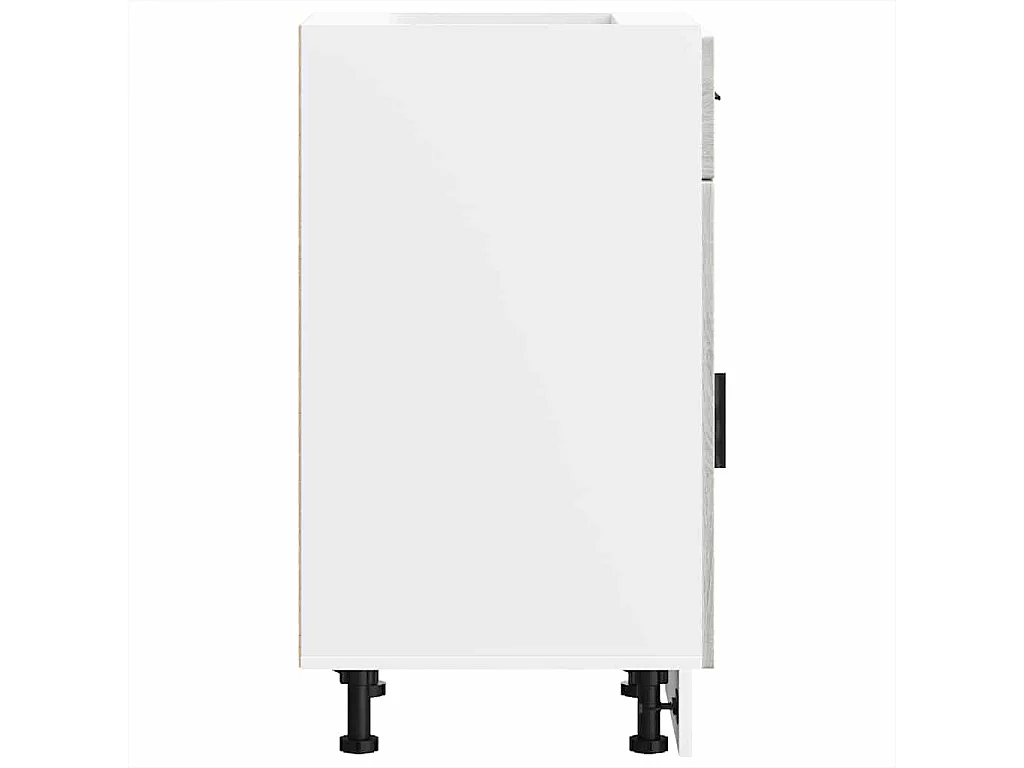 Meuble de cuisine sonoma gris bois d'ingénierie