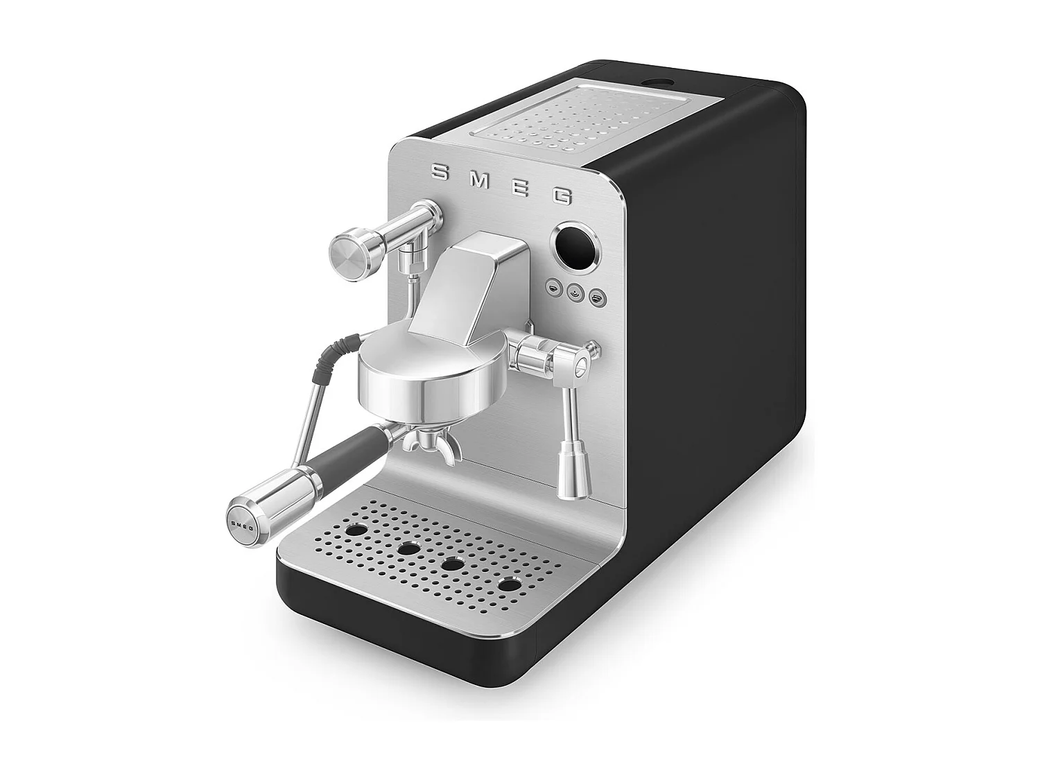 Smeg Machine à expresso 15 bars inox  noir - EMC02BLMEU