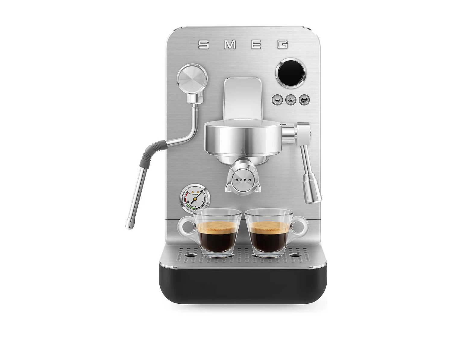 Smeg Machine à expresso 15 bars inox  noir - EMC02BLMEU