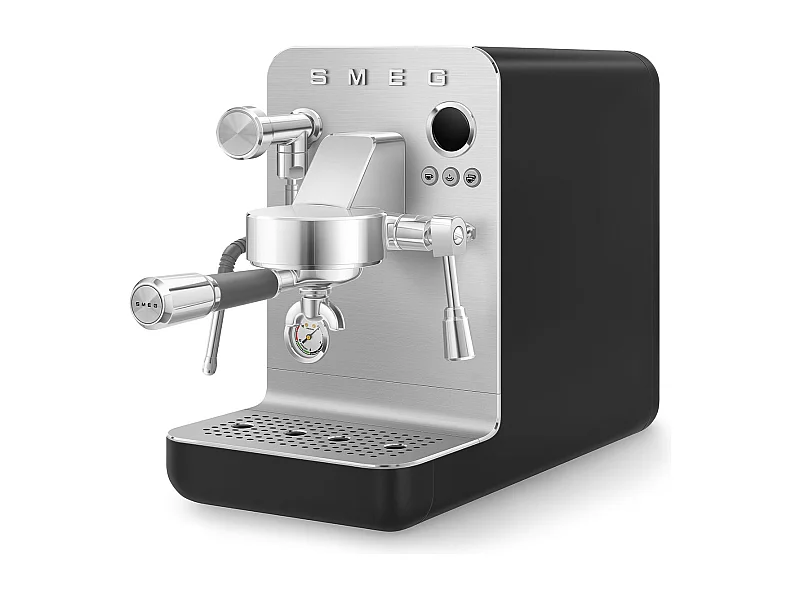 Smeg Machine à expresso 15 bars inox  noir - EMC02BLMEU