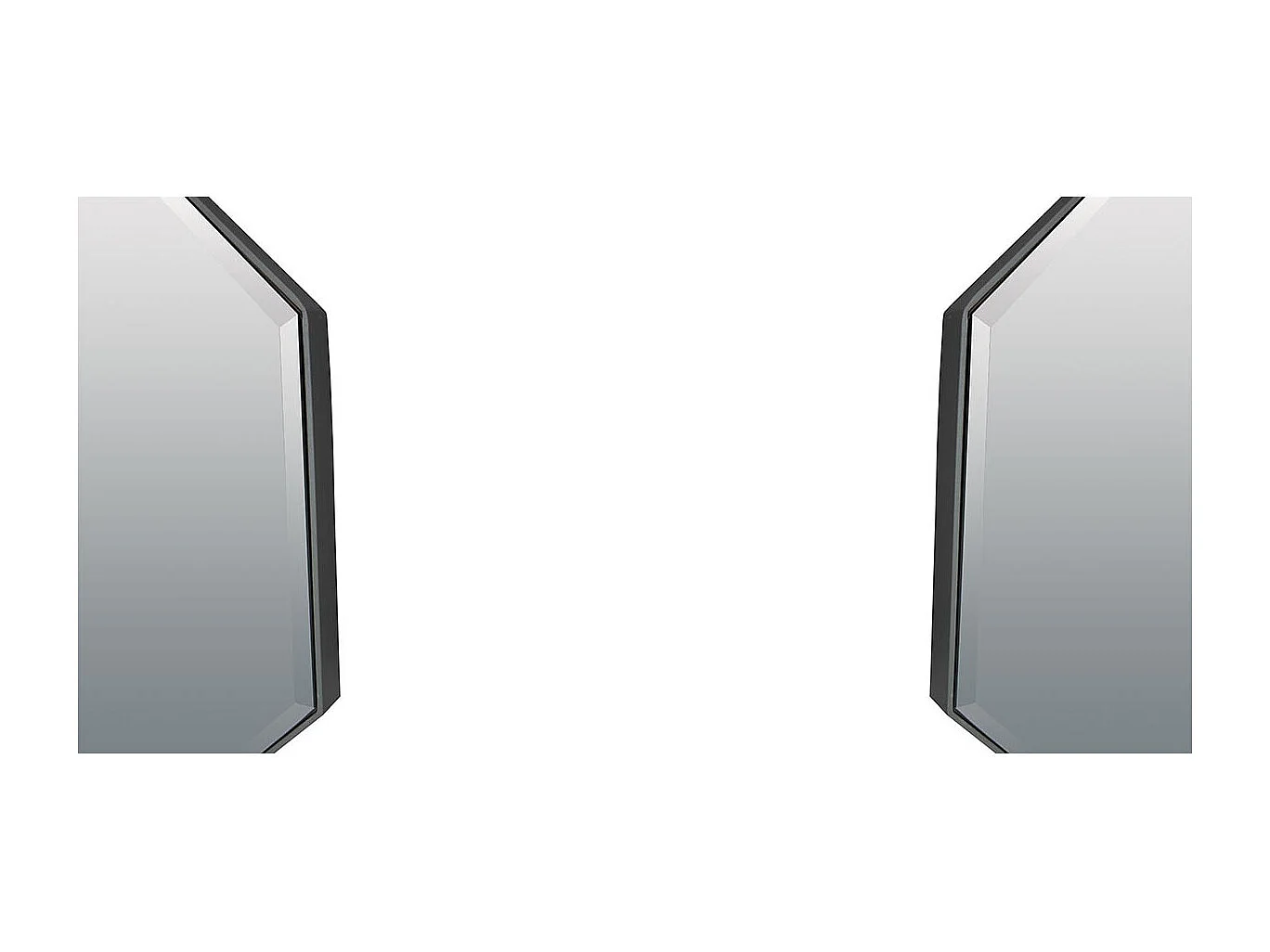 Miroir laqué NOOR - Gris