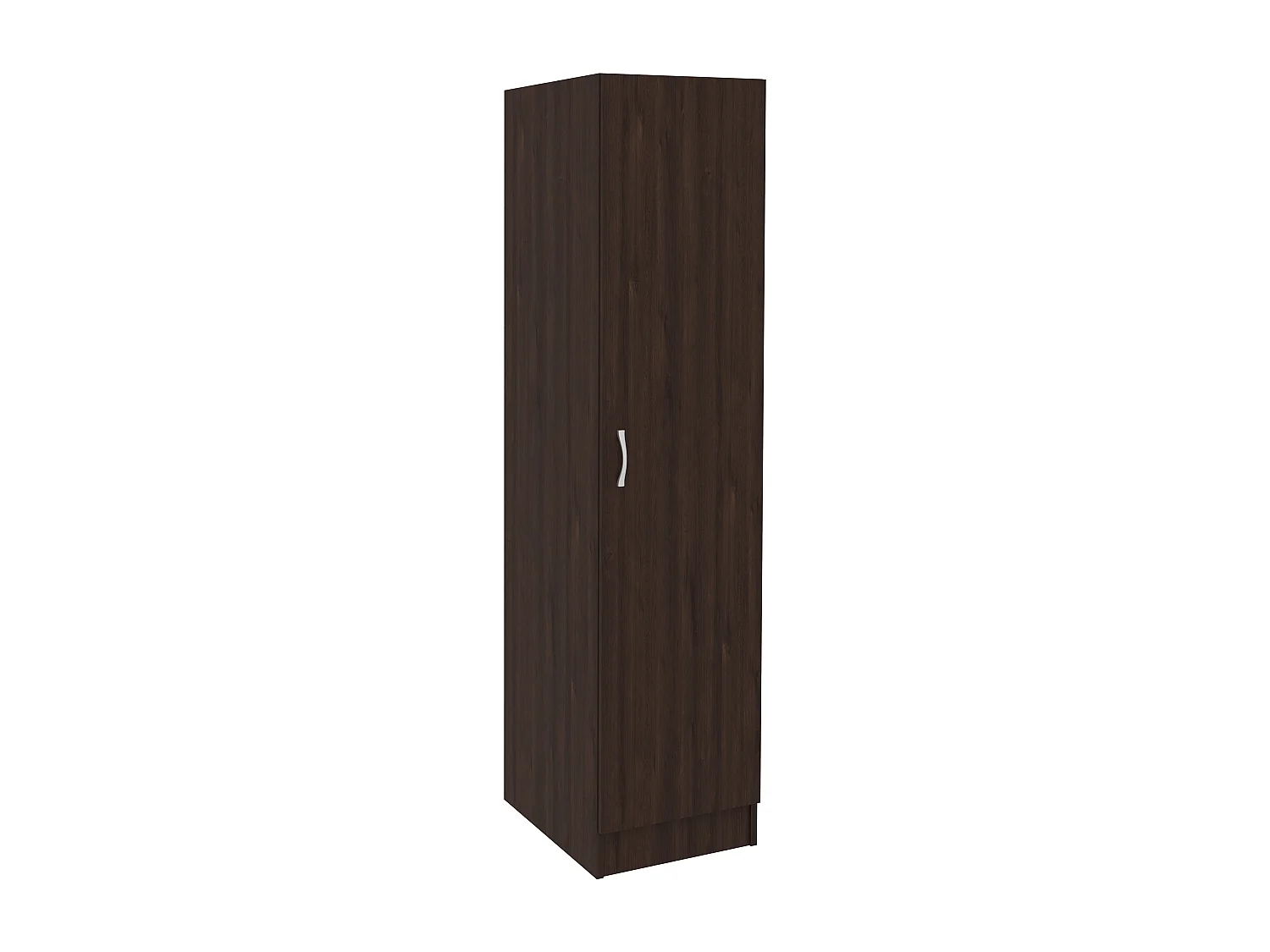 Kleiderschrank Remi, 1 Tür, Eiche Bronze, 40 x 51 x 170 cm