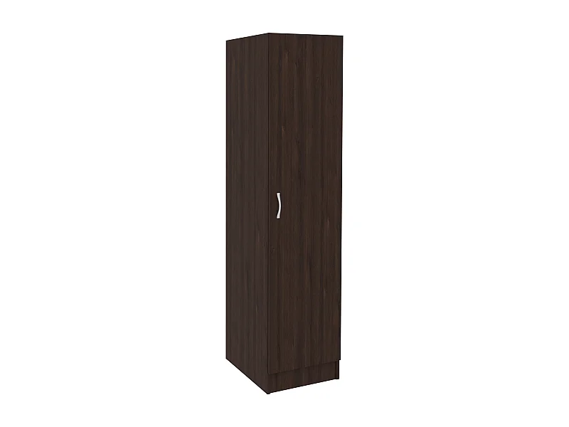 Armário haaus Remi, 1 porta, com prateleiras, Carvalho Bronze, 40 x 51 x 170 cm