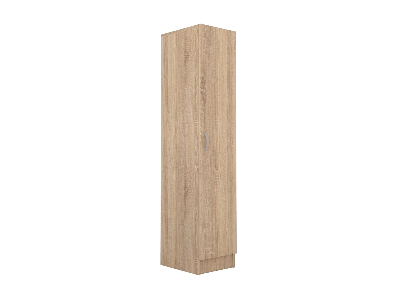 Kleiderschrank Remi, 1 Tür, Eiche Sonoma, 40 x 51 x 170 cm