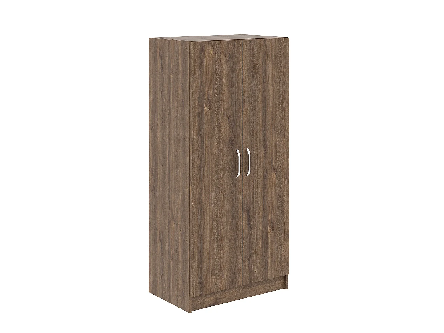 Armario haaus Remi, 2 puertas, Roble Bronce, 80 x 51 x 170 cm