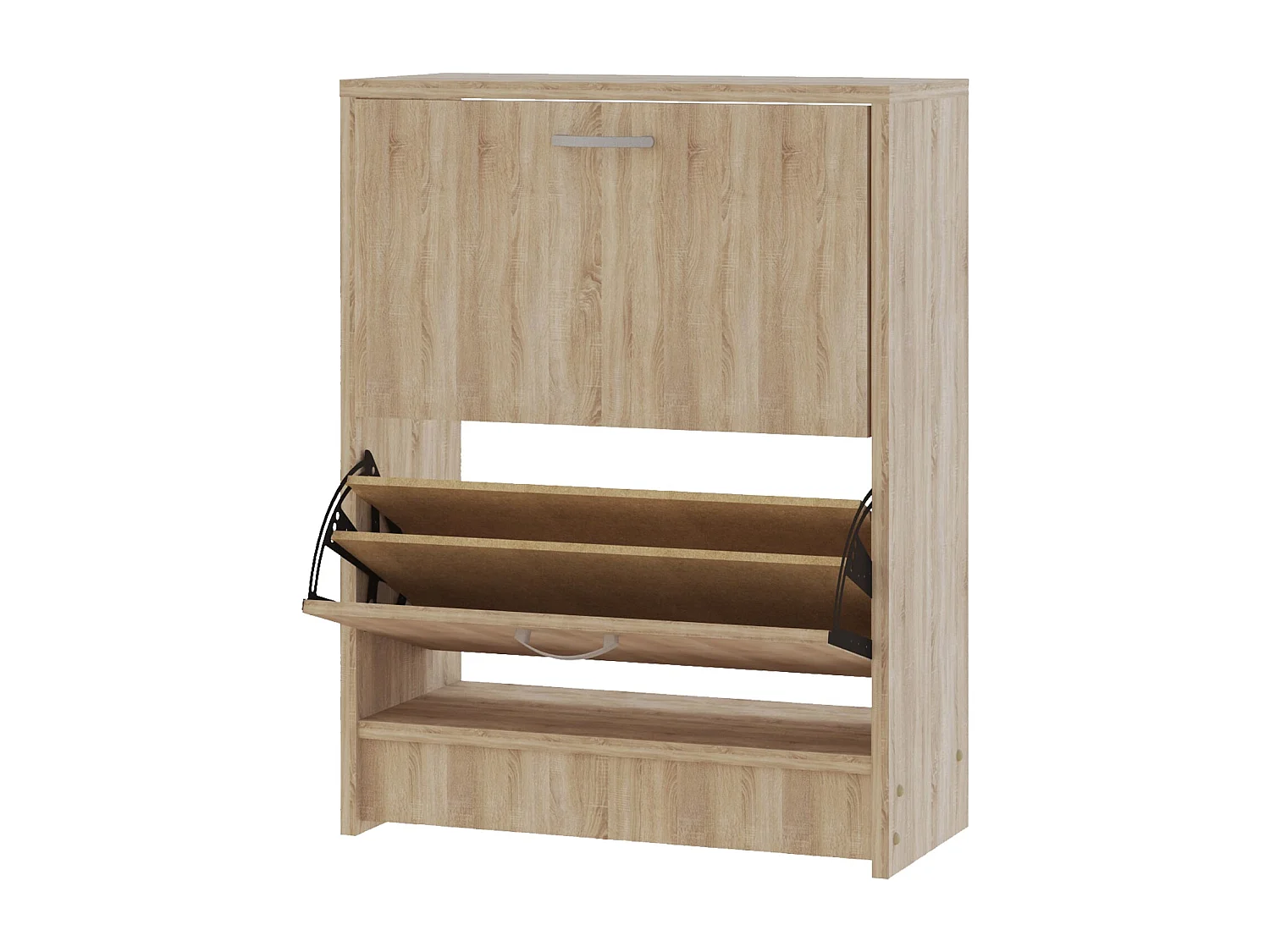 Meuble à chaussures Rin, 2 portes, Chêne Sonoma, 63 x 30 x 85 cm