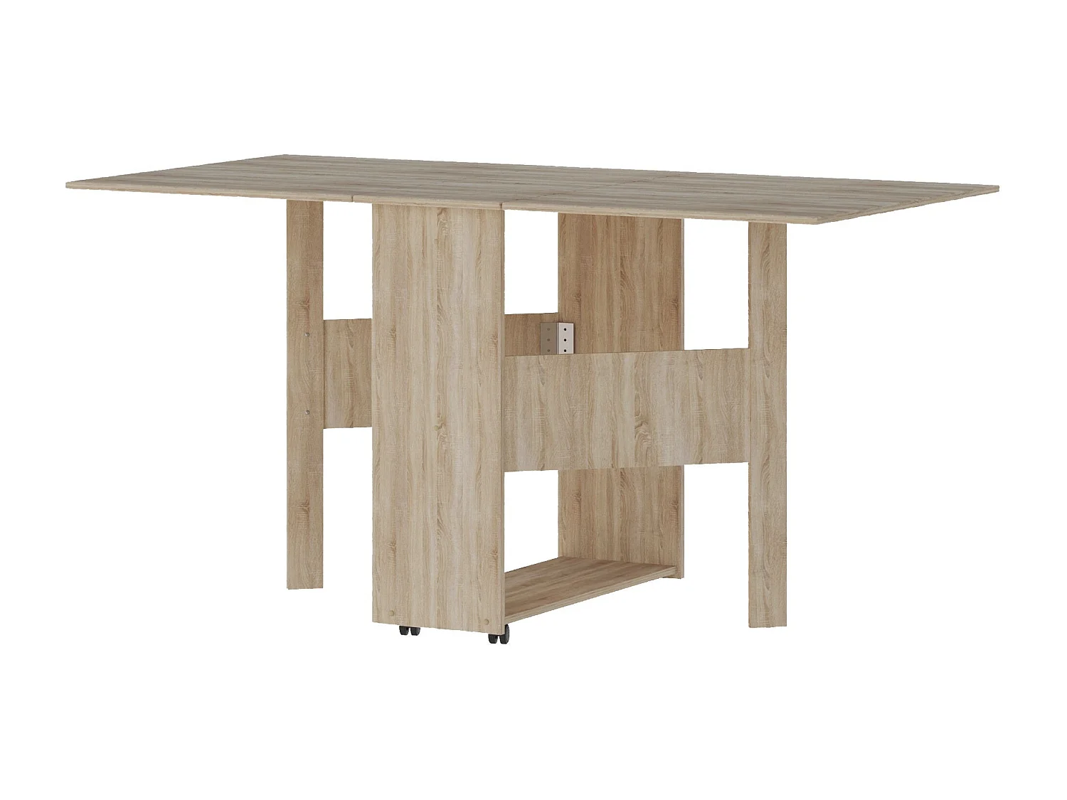 Folding table haaus Nova, Sonoma Oak, 179 x 90 x 75 cm