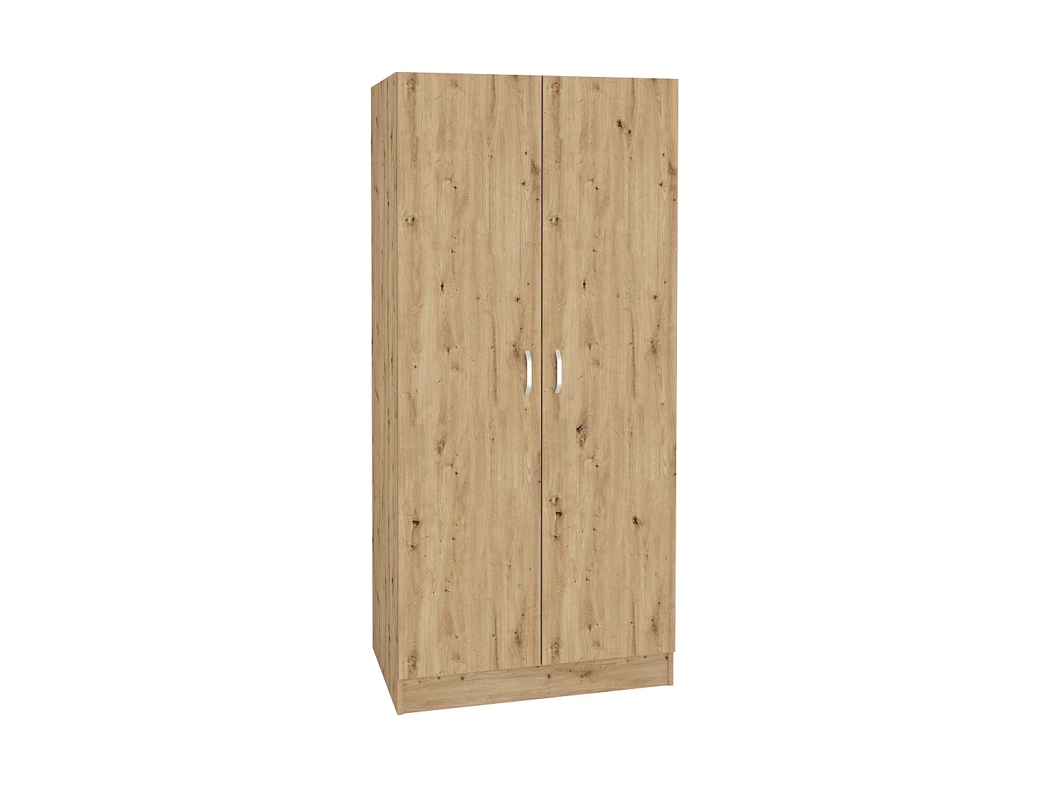 Armário haaus Remi, 2 portas, Carvalho Artisan, 80 x 51 x 170 cm