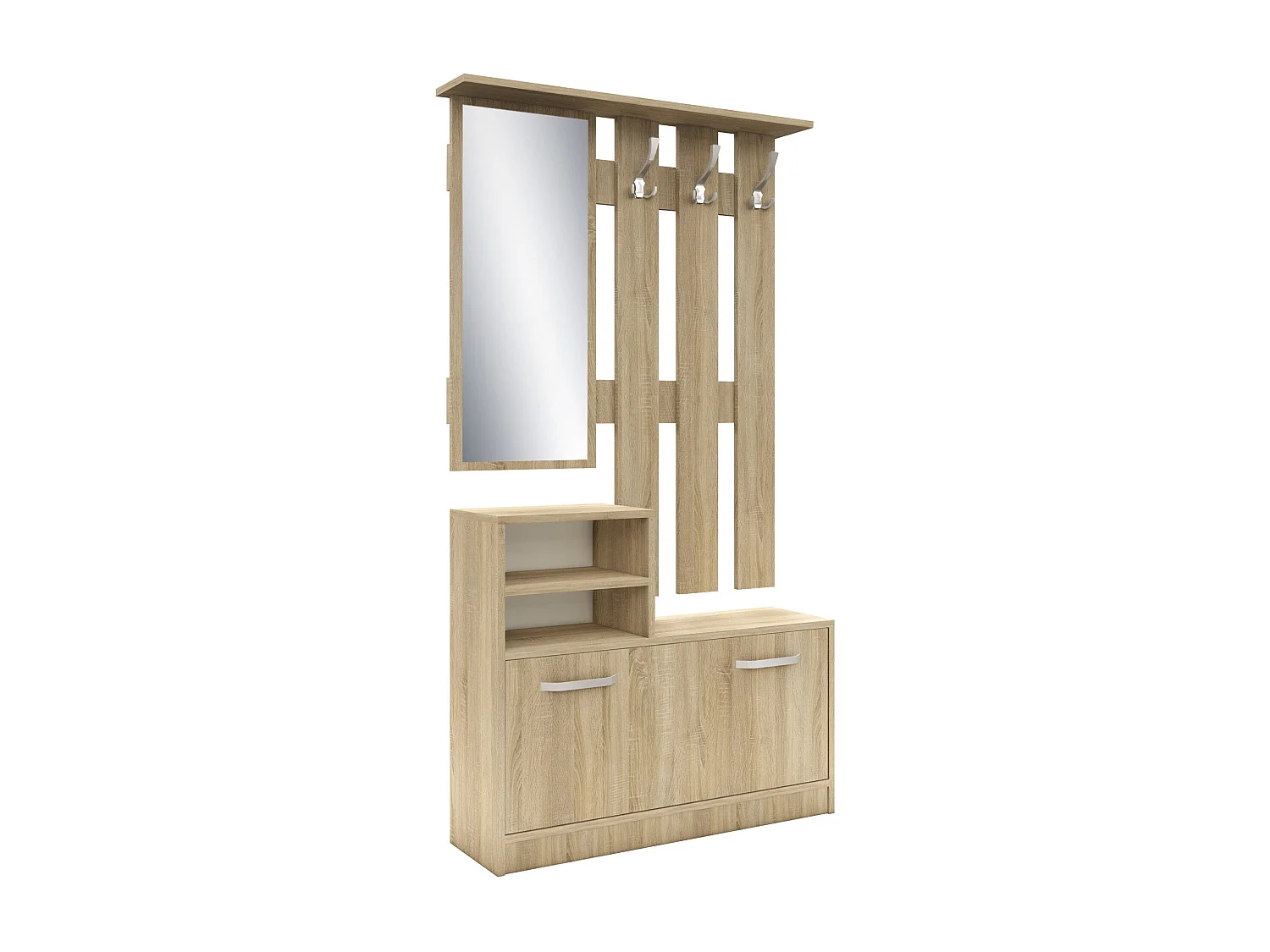 Appendiabiti Lyon, rovere Sonoma, L 85 x L 24 x H 180 cm