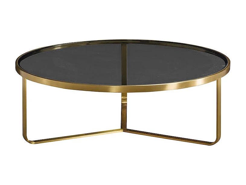 Table basse PAUL - Verre -  Acier / Verre