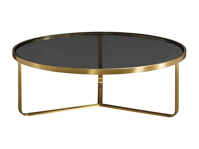 Table basse PAUL - Verre -  Acier / Verre