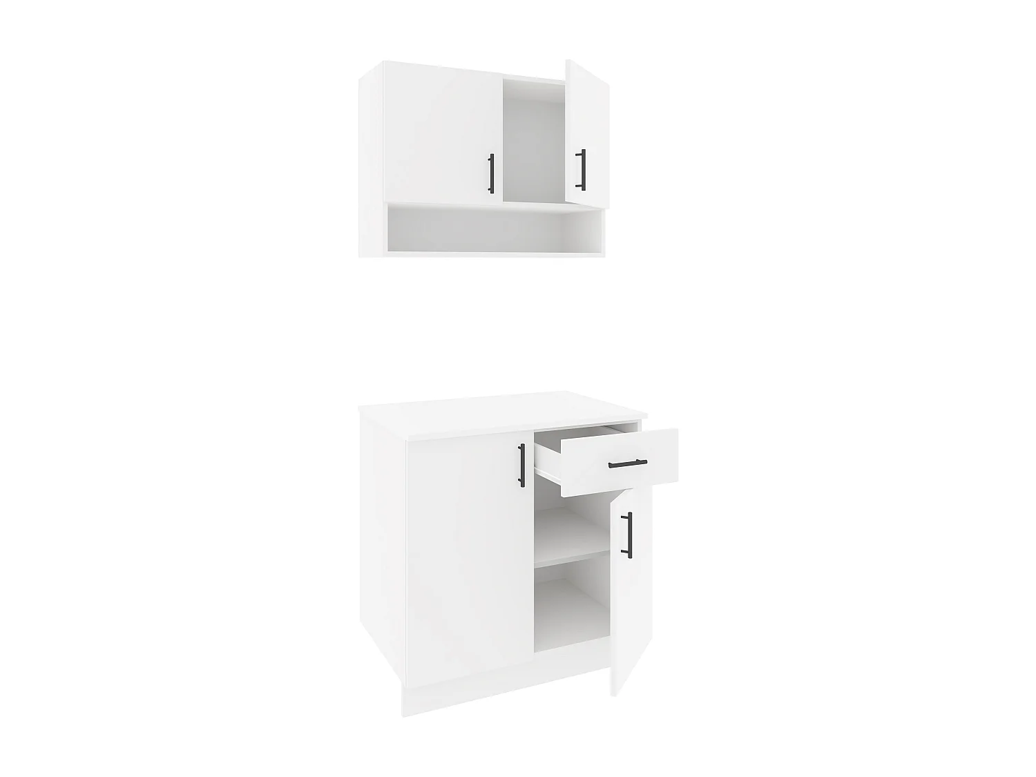 Set Cuisine Berna haaus, Blanc, L 80 cm