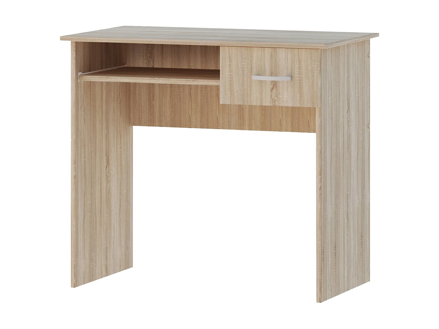 Libreria haaus Flint, 2 ante, Rovere Sonoma, 70 x 32 x 196 cm