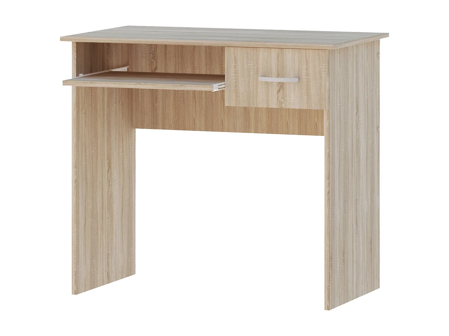 Libreria haaus Flint, 2 ante, Rovere Sonoma, 70 x 32 x 196 cm