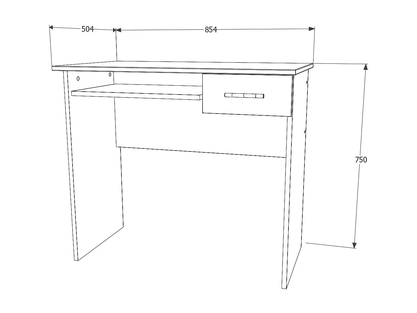 Libreria haaus Flint, 2 ante, Rovere Sonoma, 70 x 32 x 196 cm