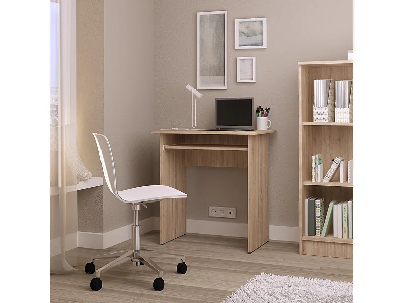 Scrivania haaus Kinder, Rovere Sonoma, 73 x 50 x 75 cm