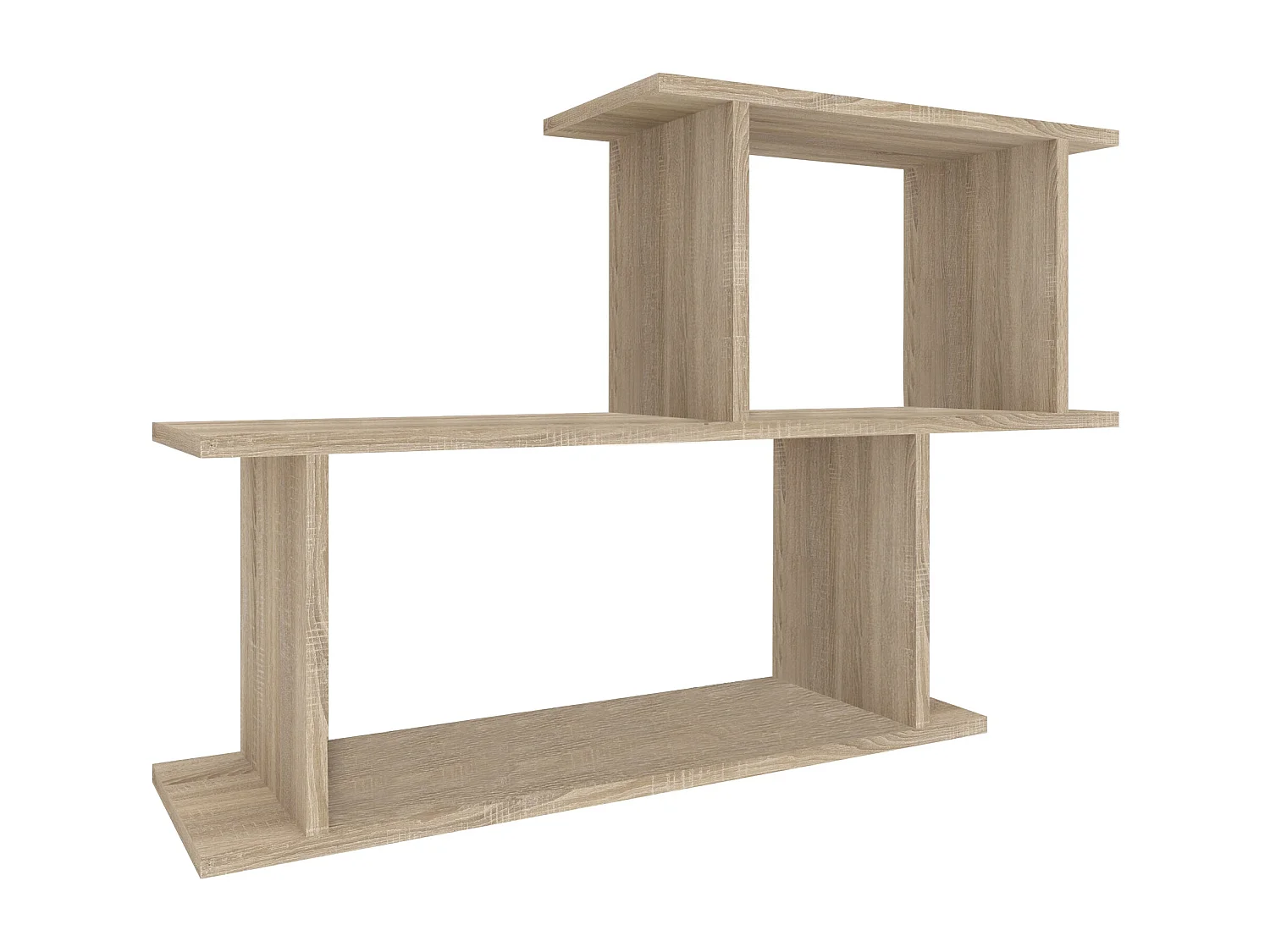 Scaffale haaus Rico V2, rovere Sonoma, L 100 x L 25 x H 65 cm