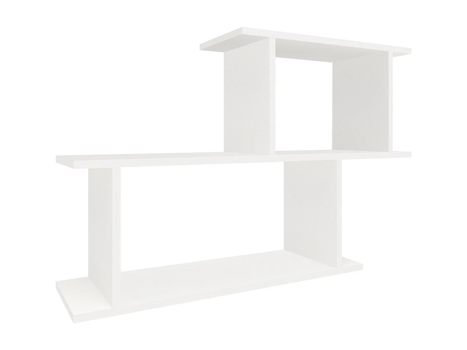 Prateleira haaus Rico V2, Branco, C 100 x L 25 x A 65 cm