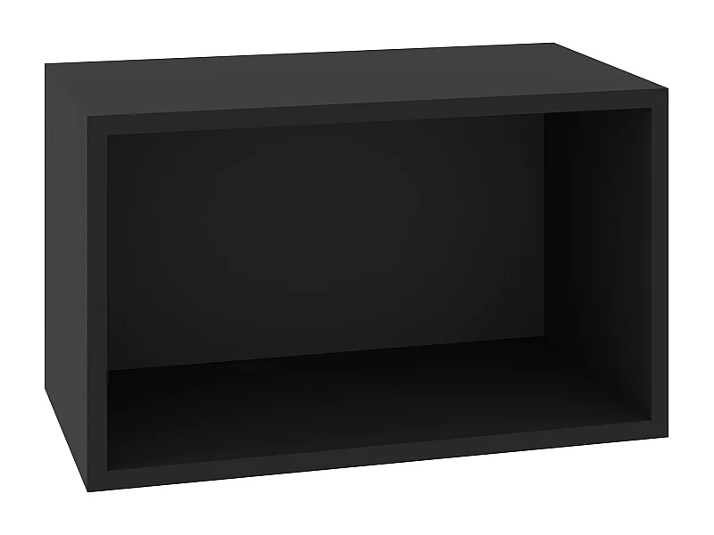 Prateleira haaus Kos, preto, 50 x 28 x 30 cm