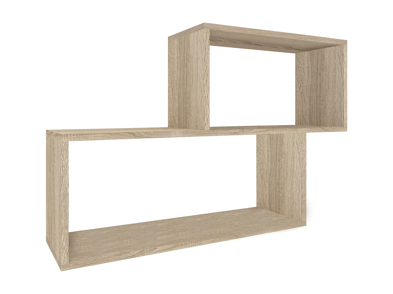 Scaffale haaus Rico V1, rovere Sonoma, L 100 x L 25 x H 65 cm