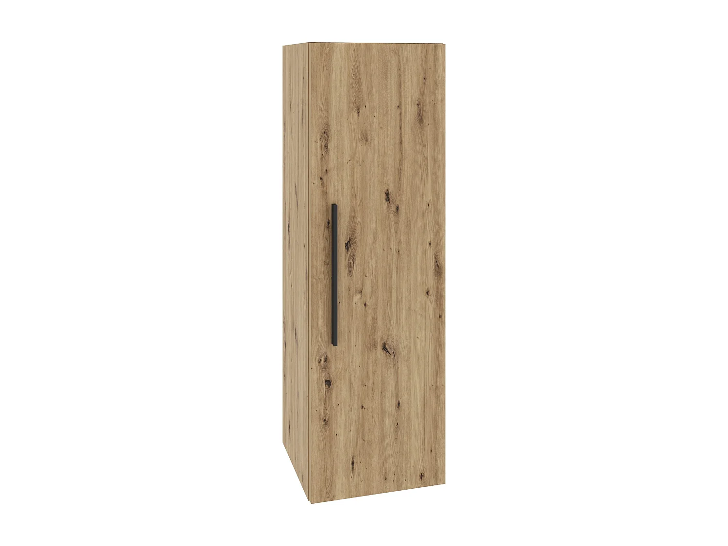 Estante modular haaus Kos, 1 porta, Carvalho artesanal, 30 x 30 x 95 cm