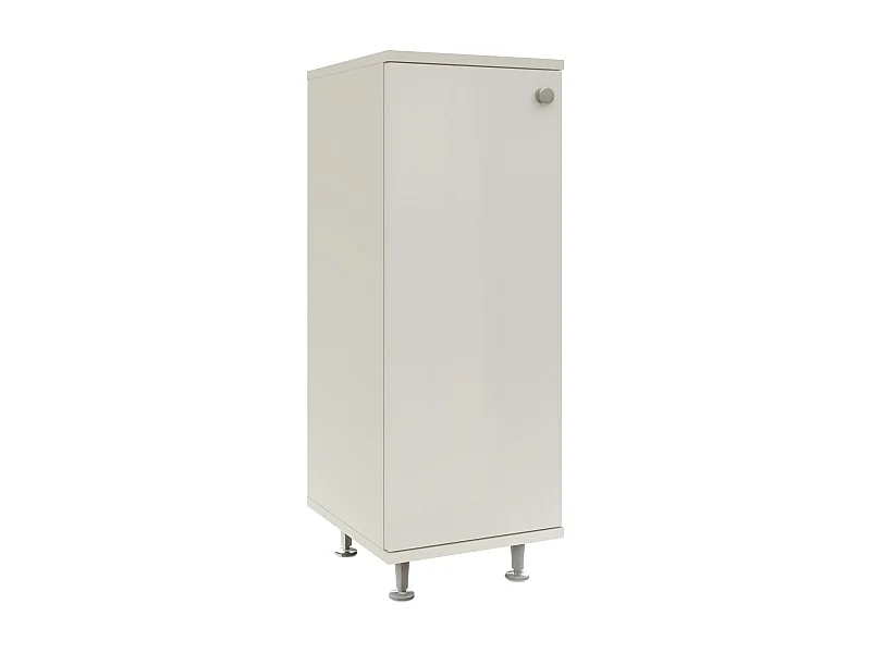 Scarpiera Rin, 3 ante, Bianco, 63 x 30 x 120 cm