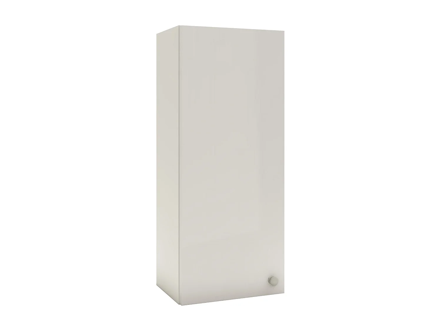 Mobili da bagno haaus Zaria, sospeso, 1 anta, Bianco Brillante/Bianco, MDF, L 30 x L 22 x H 72 cm