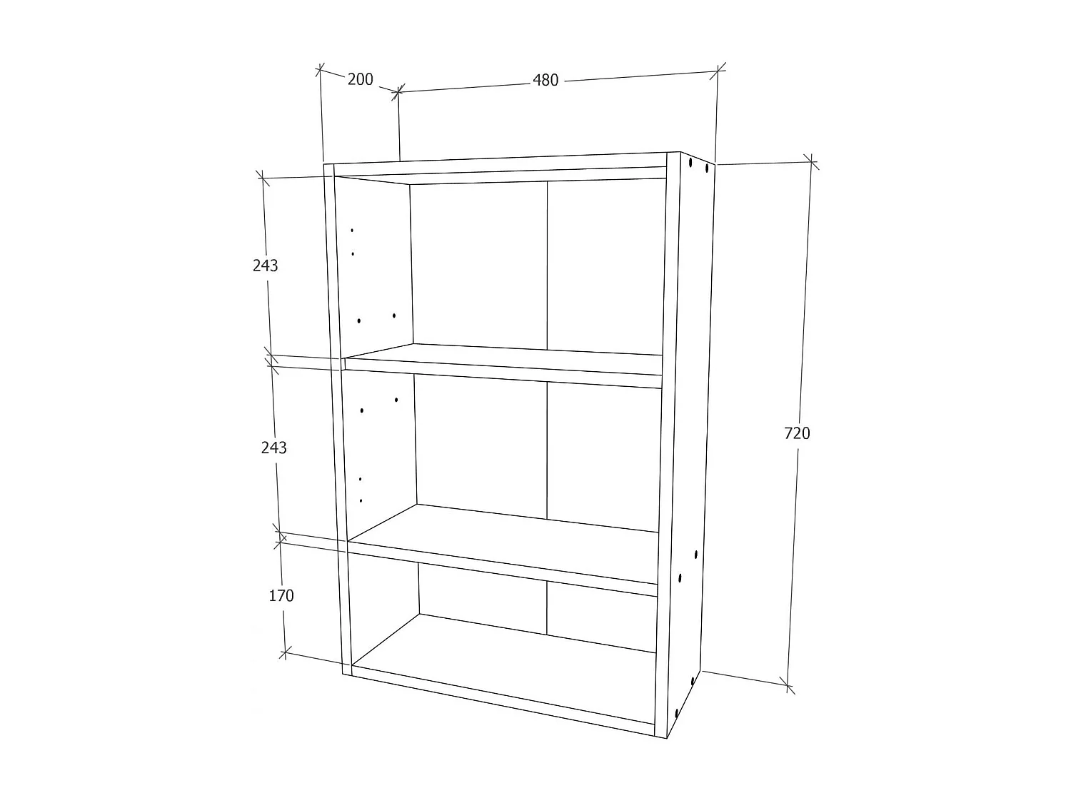Mueble de cuarto de baño haaus Zed, suspendido, 2 puertas, Gris brillante/blanco, MDF, L 48 x A 22 x A 72 cm
