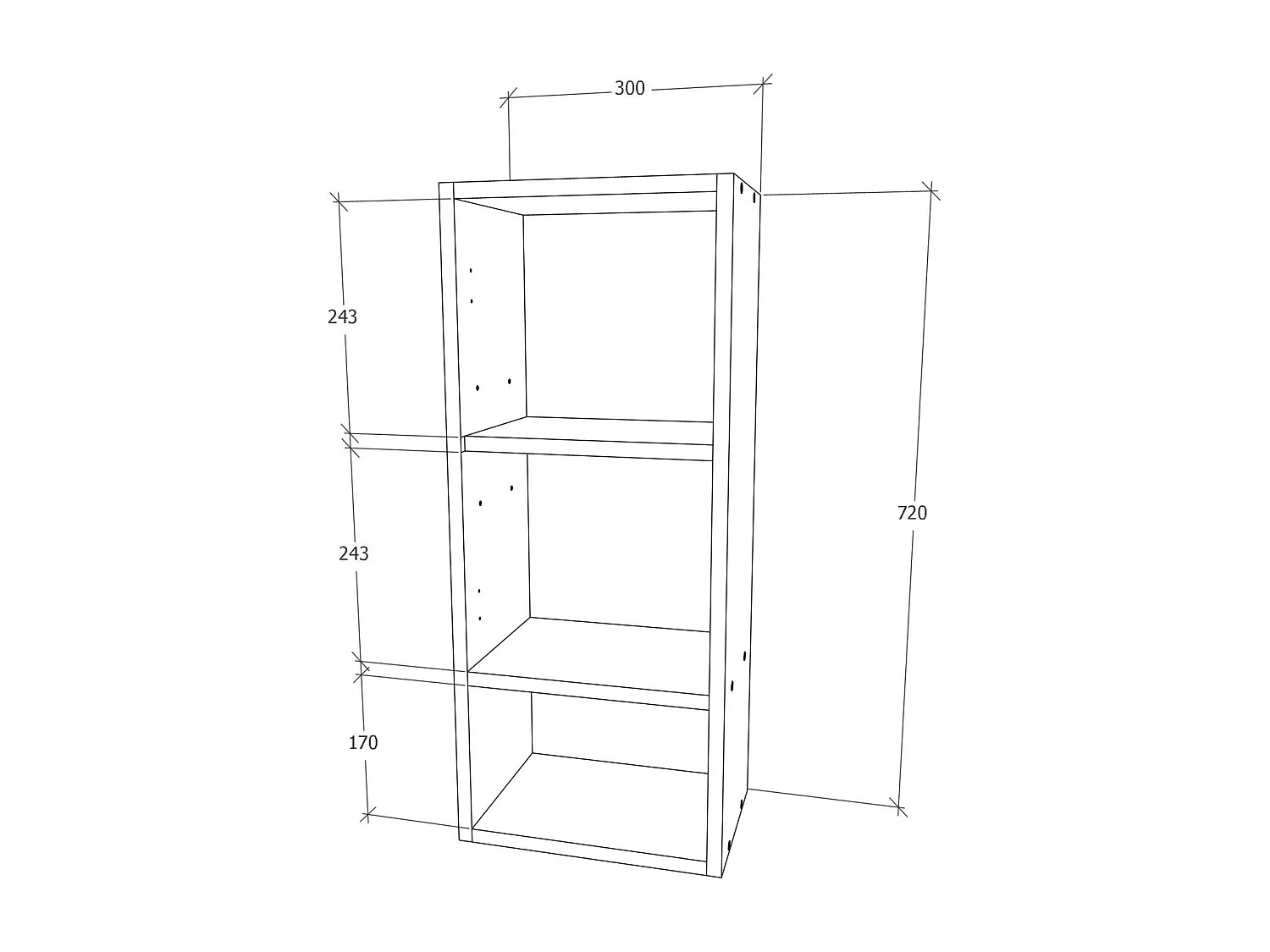 Mueble de cuarto de baño haaus Zed, suspendido, 1 puerta, Gris brillante/blanco, MDF, L 30 x A 22 x 72 cm