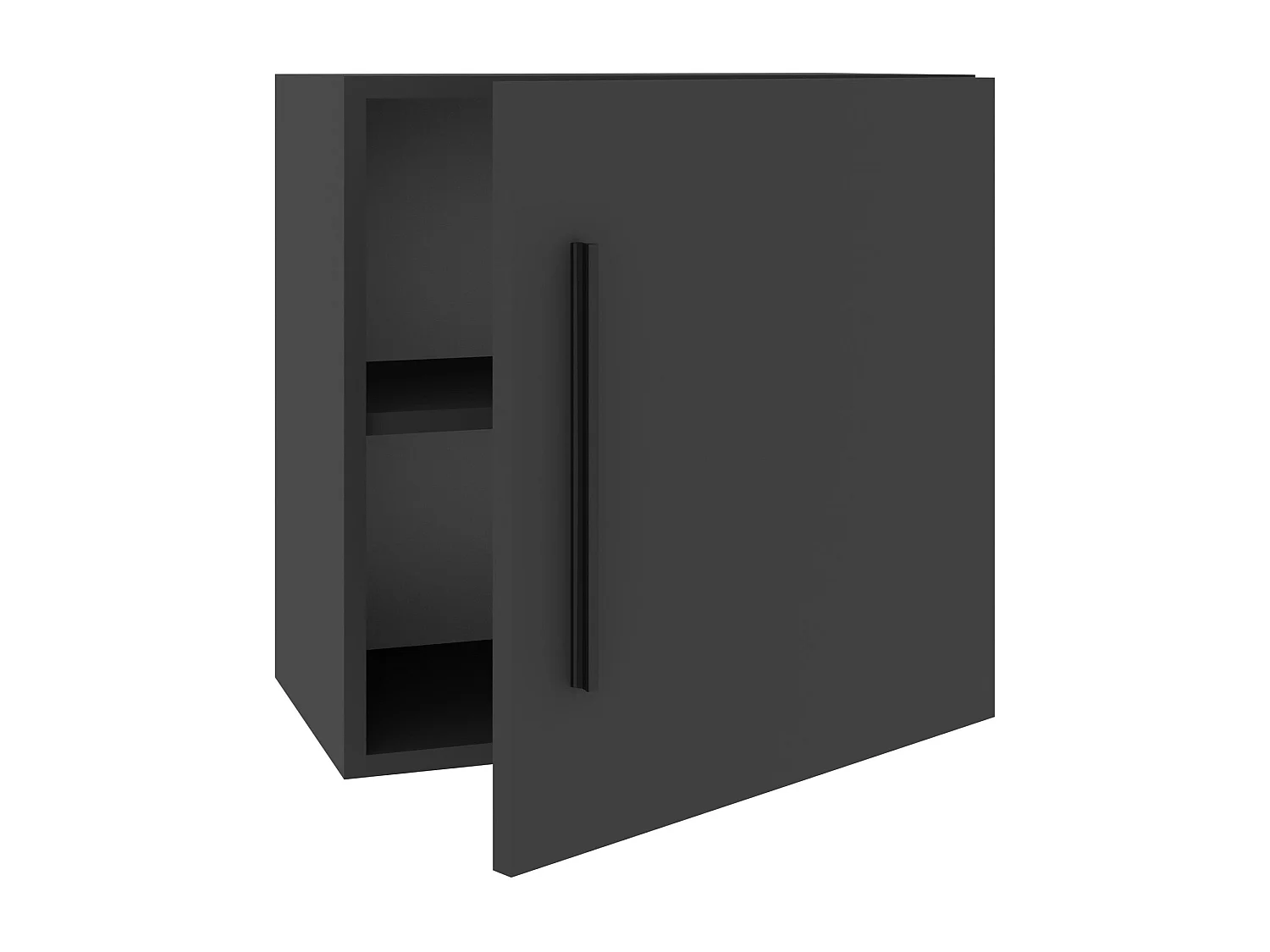 Schrankwürfel Kos, 1 Tür, Anthrazit, 50 x 30 x 50 cm