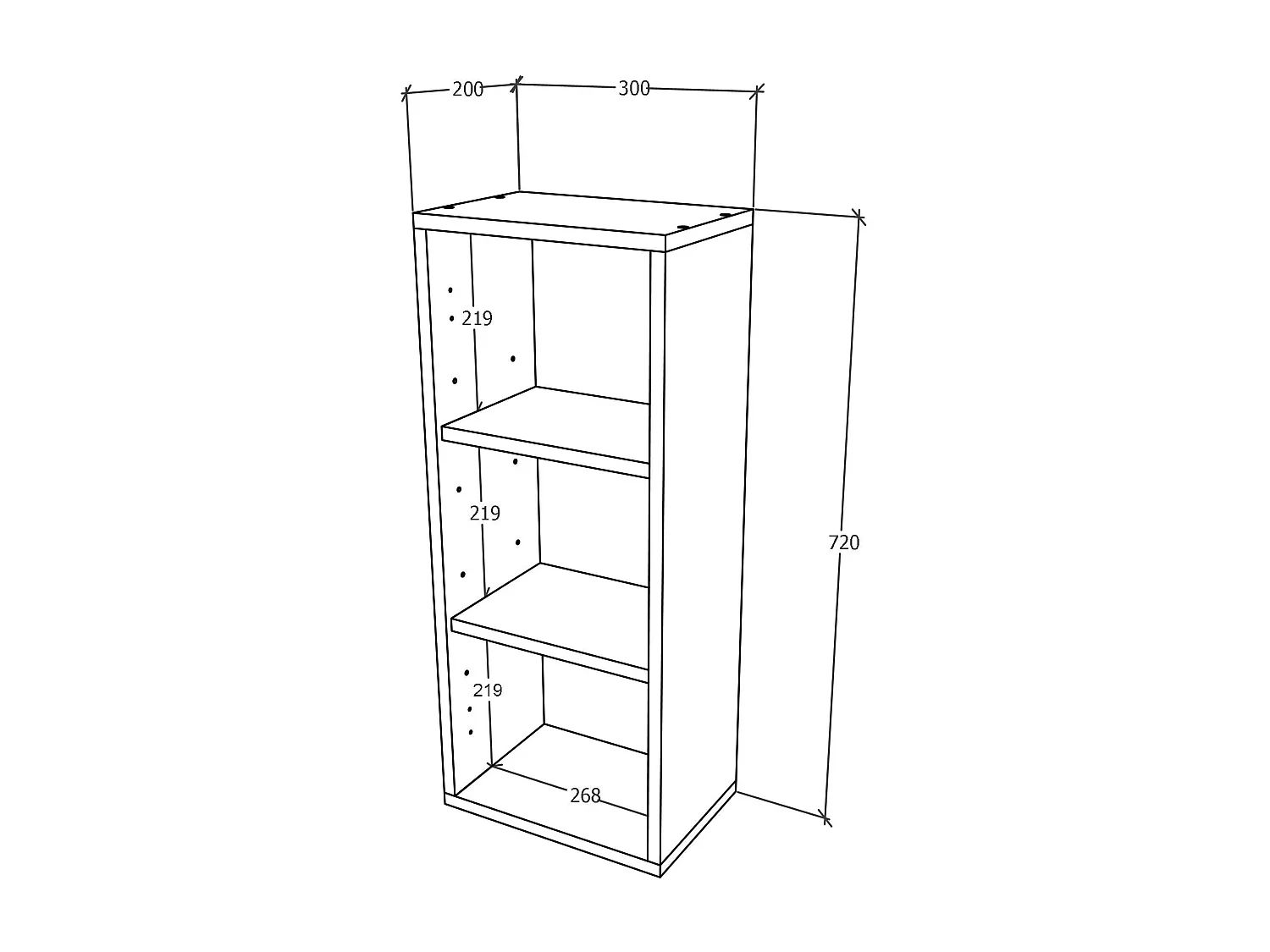Mueble de cuarto de baño haaus Zaria, Colgante, 1 Puerta, Gris Brillante/Blanco, MDF, L 30 x An 22 x Al 72 cm