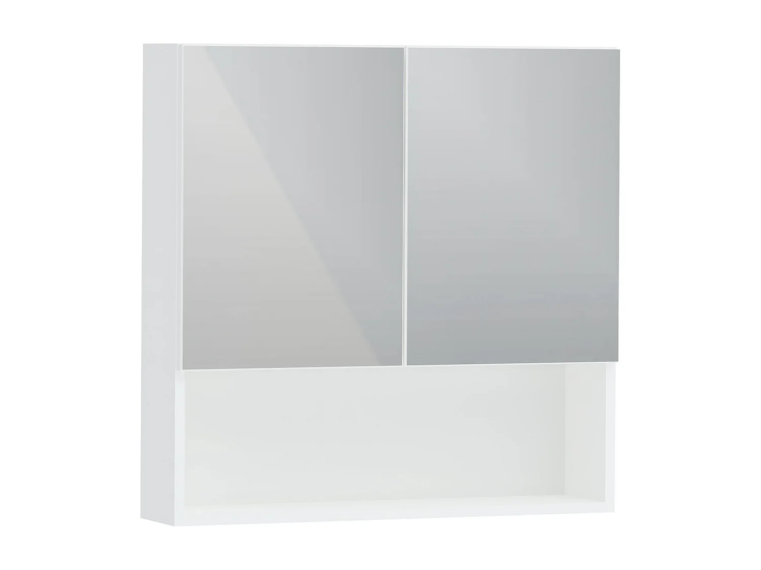 Conjunto recibidor haaus Como V7, Antracita/Blanco, L 165 cm