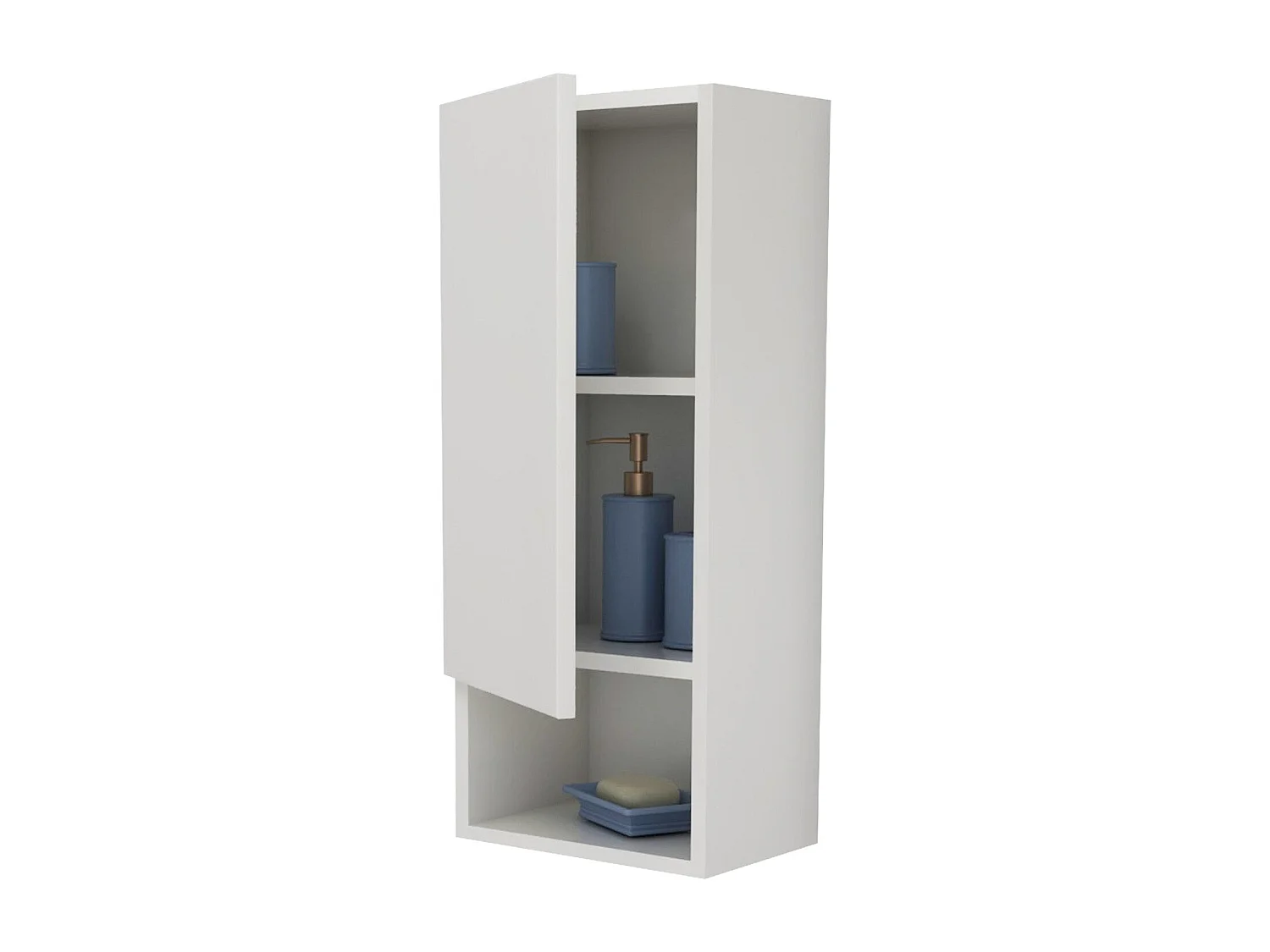 Mueble zapatero Rin, 2 puertas, roble Sonoma, 63 x 30 x 85 cm