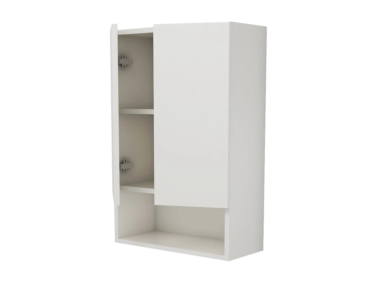 Scarpiera Bosco, 7 ripiani, Bianco, 90 x 35 x 110 cm