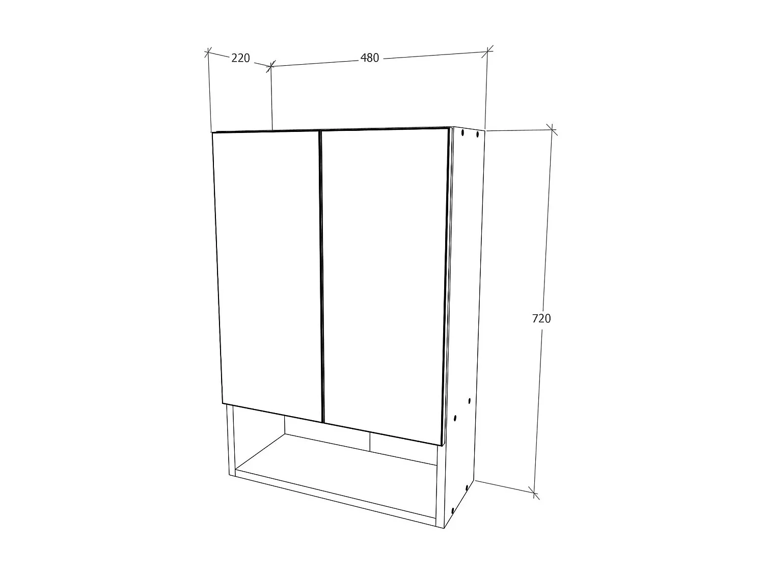 Scarpiera Bosco, 7 ripiani, Bianco, 90 x 35 x 110 cm