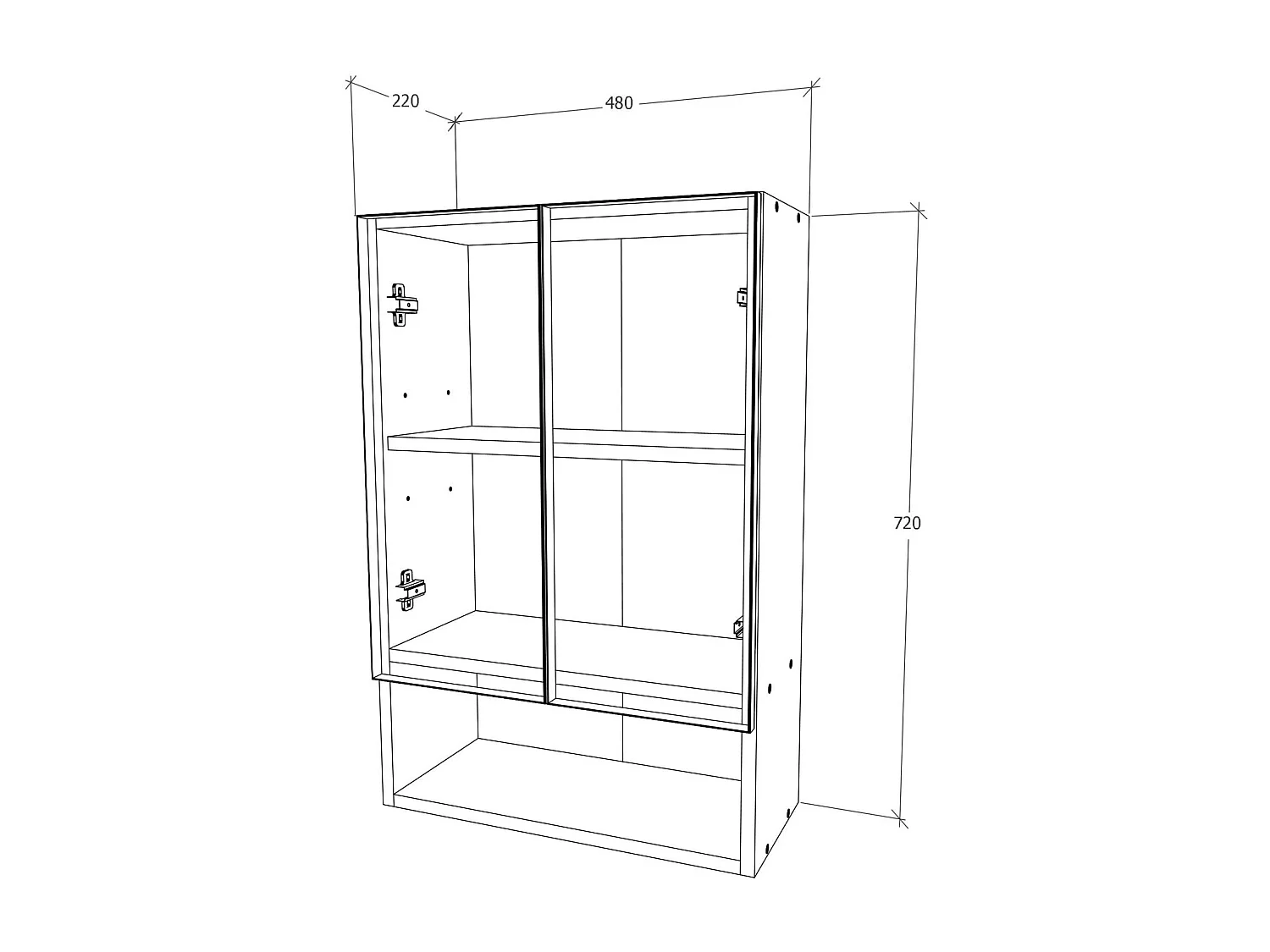 Scarpiera Bosco, 7 ripiani, Bianco, 90 x 35 x 110 cm