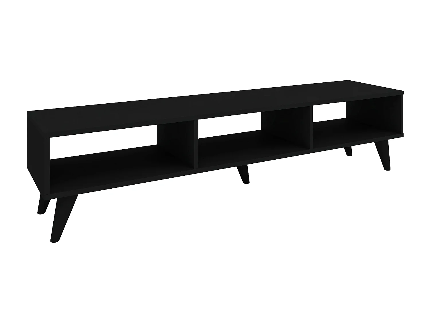 Mobile TV haaus Tirro V2, Nero, 150 x 35 x 35 cm