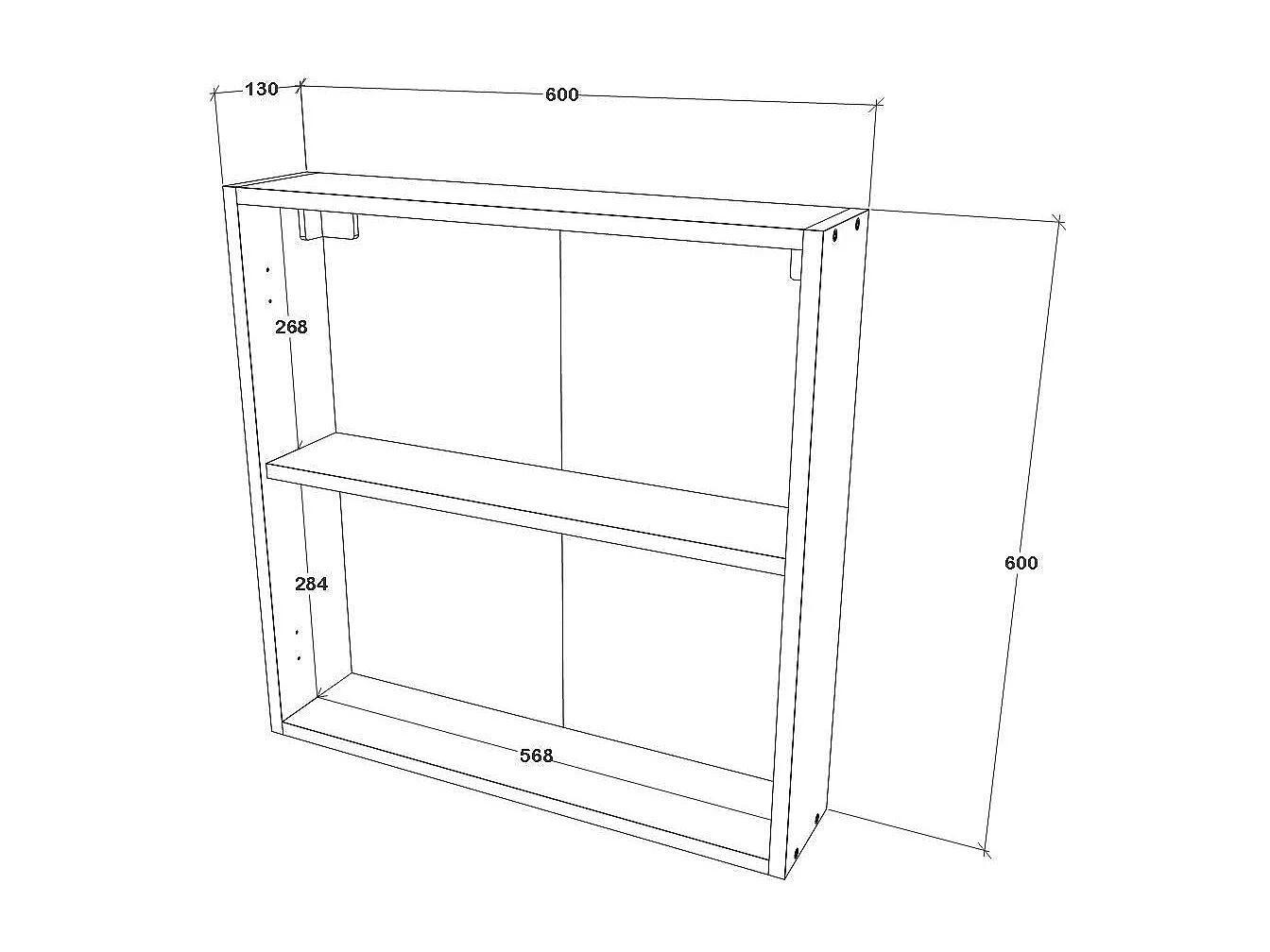 Escritorio haaus Togo, 1 cajón, 1 puerta, Roble Sonoma, 110 x 60 x 75 cm