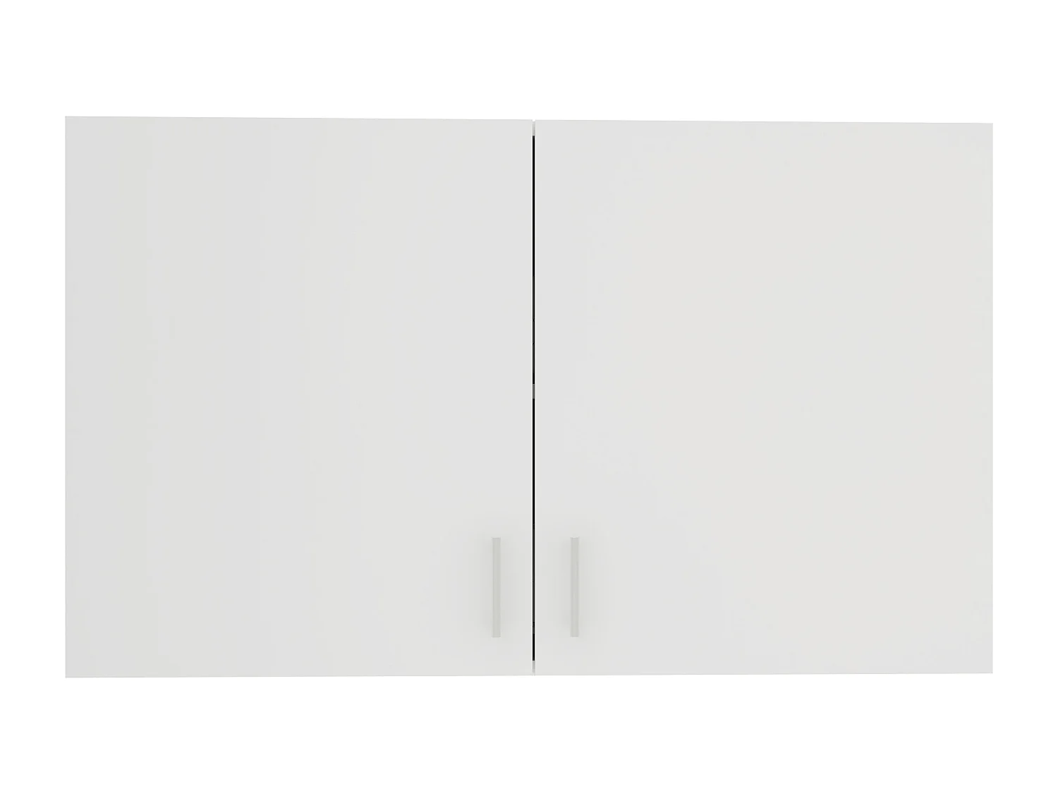 Meuble haut haaus Oran, 2 portes, blanc, 100 x 33 x 60 cm