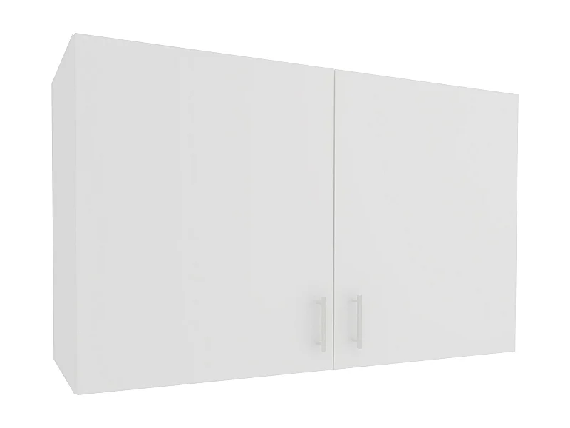 Armário superior haaus Oran, 2 portas, branco, 100 x 33 x 60 cm