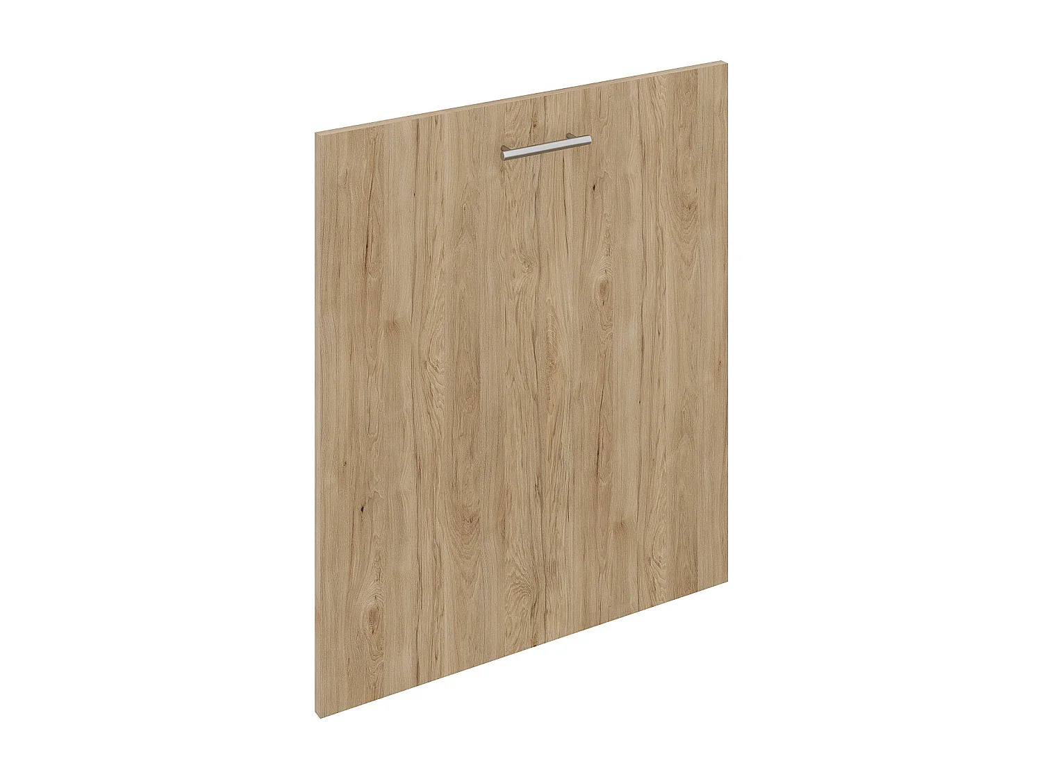 Porte pour lave-vaisselle haaus Karo, Bois Naturel, 60 x 70 cm