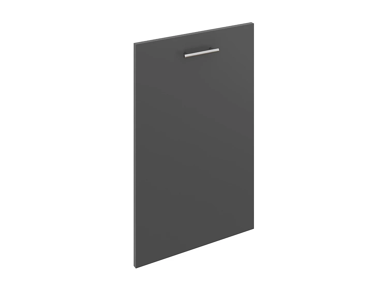 Porte pour lave-vaisselle haaus Karo, Anthracite, 45 x 70 cm