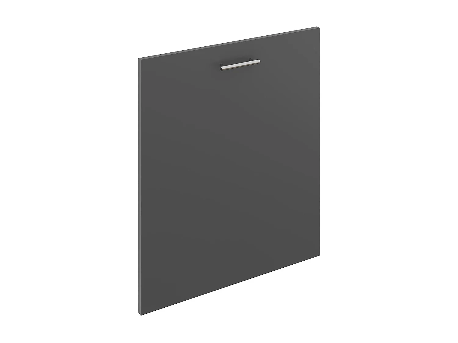 Porte pour lave-vaisselle haaus Karo, Anthracite, 60 x 70 cm