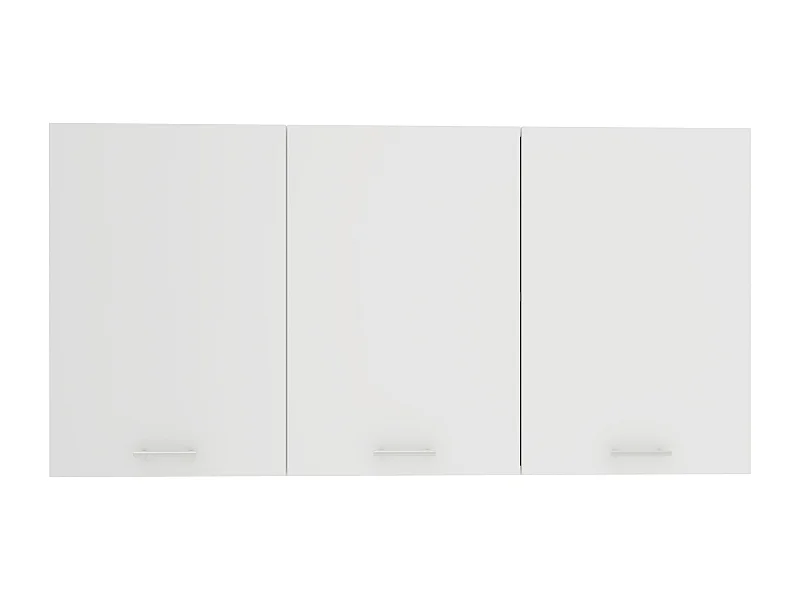 Oberschrank Ebru, 3 Türen, Weiß, 120 x 30 x 60 cm