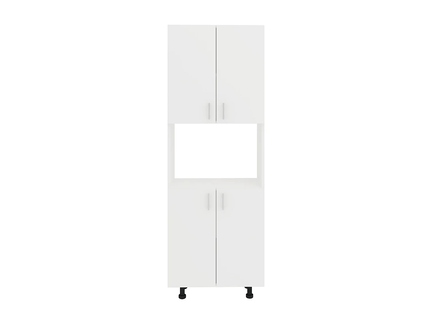 Mobile cucina haaus Arno, 4 ante, bianco, 56 x 30 x 161 cm