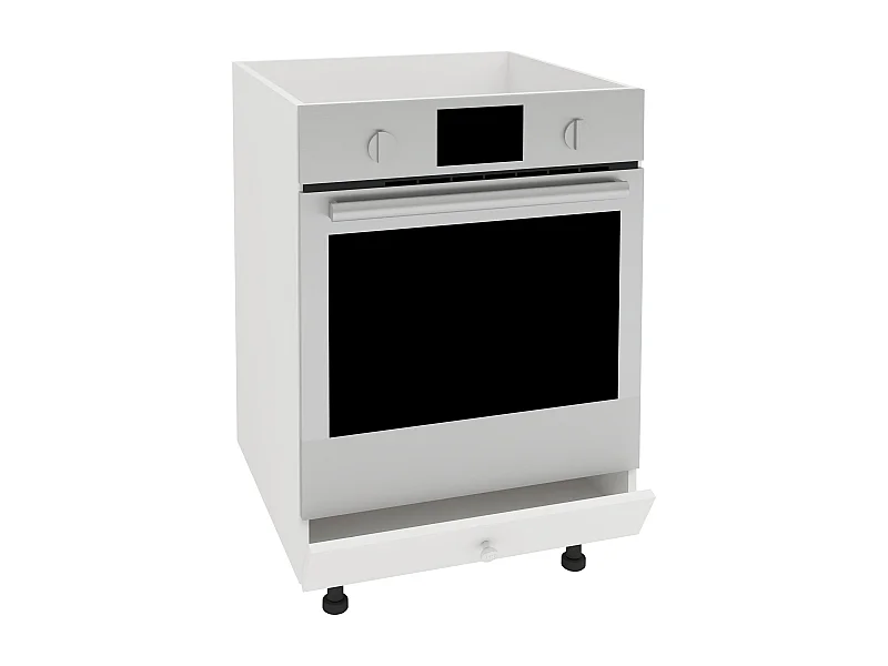 Móvel forno haaus Yukon, branco, 60 x 58 x 87 cm