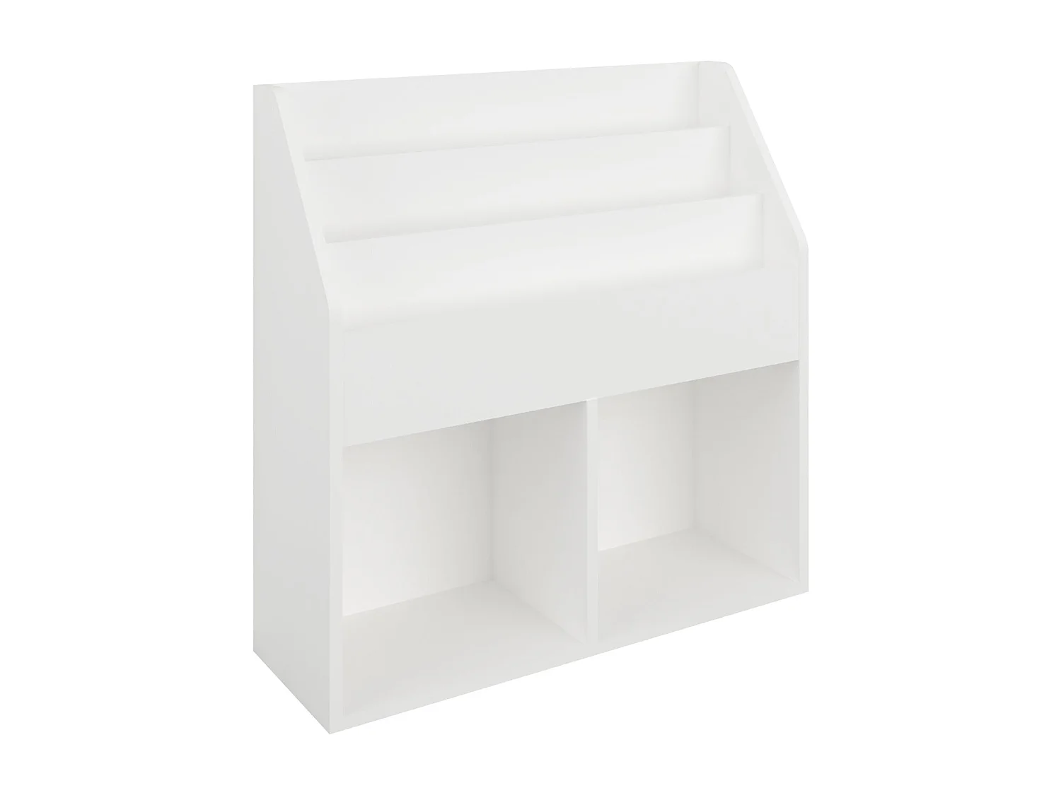 Libreria haaus Flint, 4 ripiani, Bianco, 70 x 32 x 196 cm