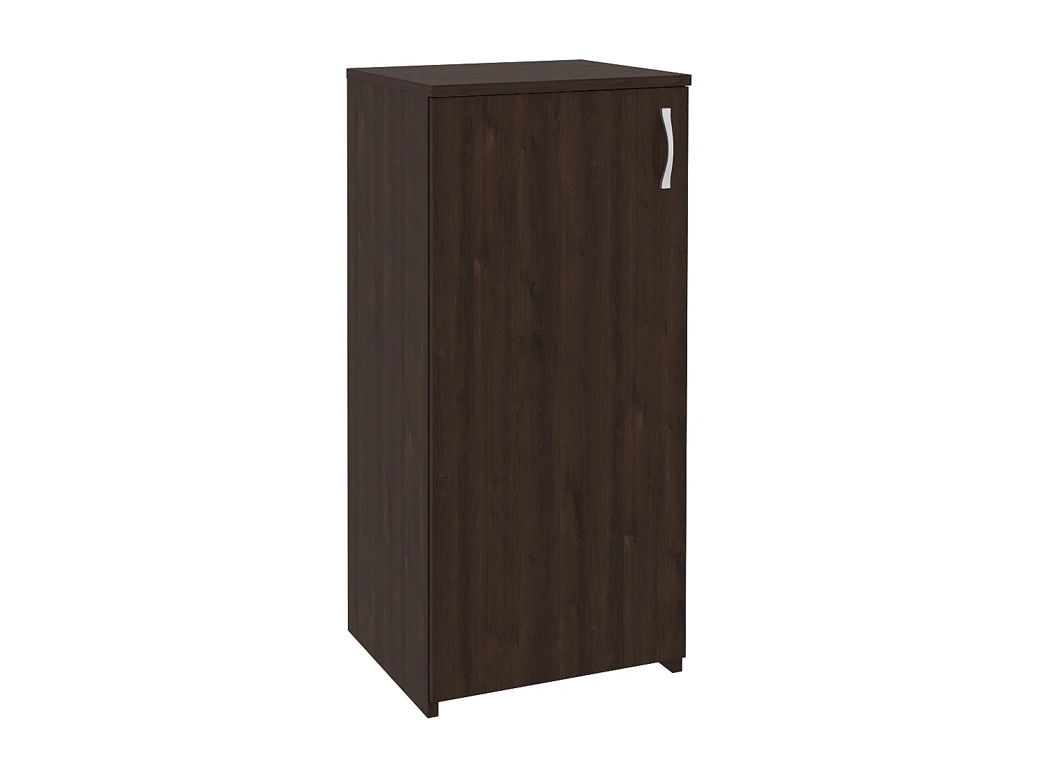 Commode haaus Creta, 1 porte, Chêne bronze, 40 x 42 x 90 cm