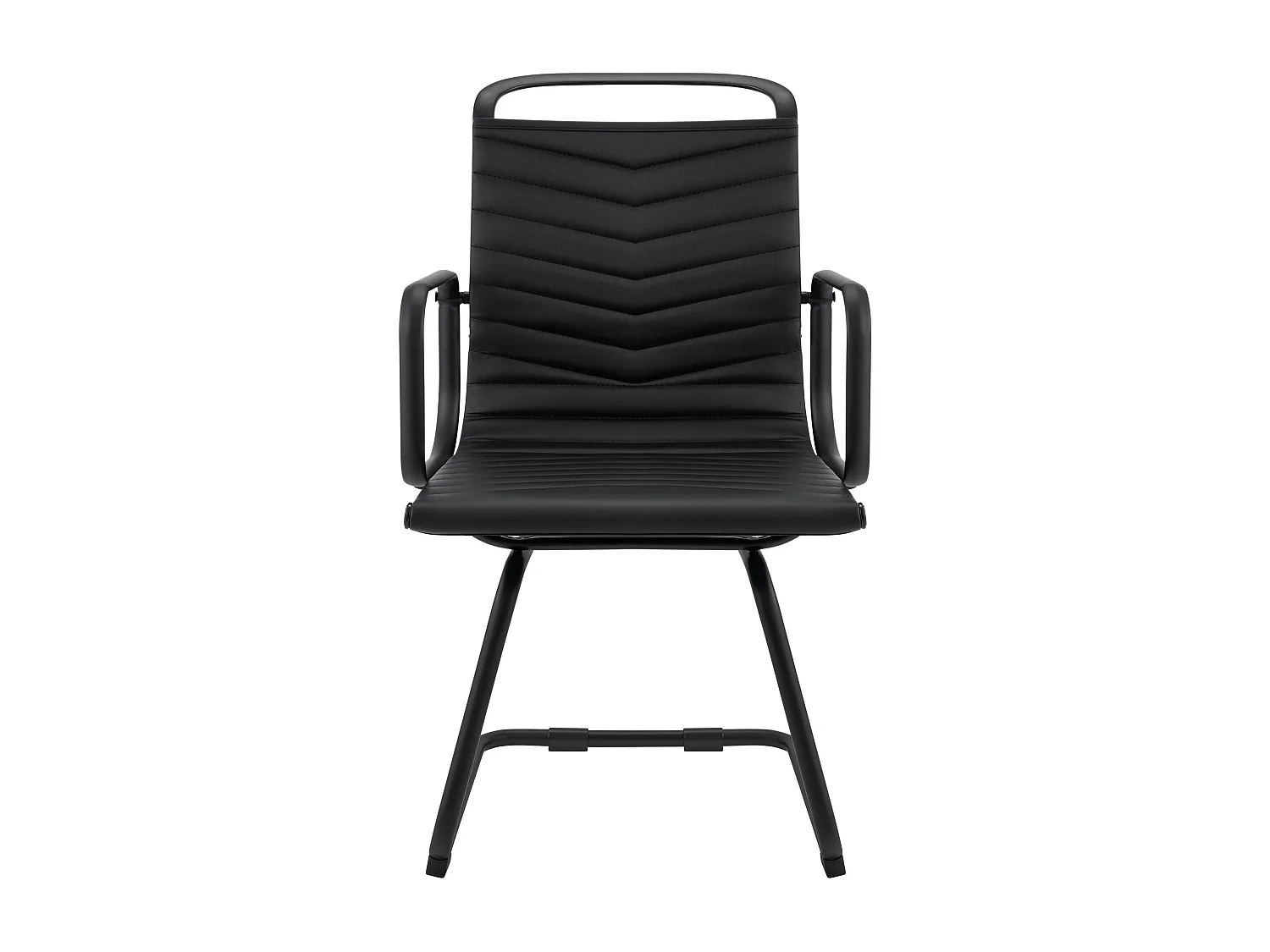 chaises oscillantes - Similicuir - Noir - Tomkin